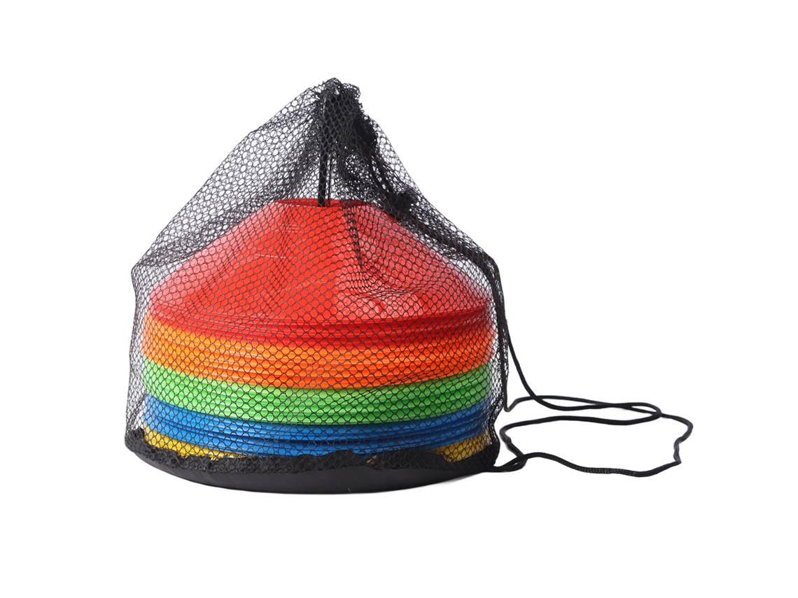 Yncm-50 Cones Futebol Pe Com Saco E Suporte Para Treino