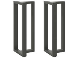 Bar Table Leg, Bar Table Legs Vidaxl Antracite Aço (40 X 35 X (100-101) Cm)