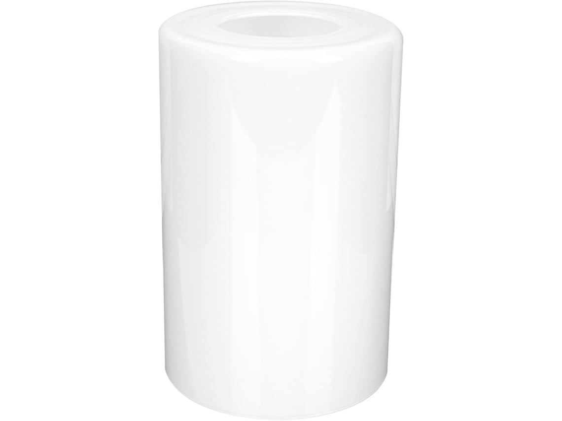 Luminária de Mesa em Vidro Branco Resistente SFUSHOS