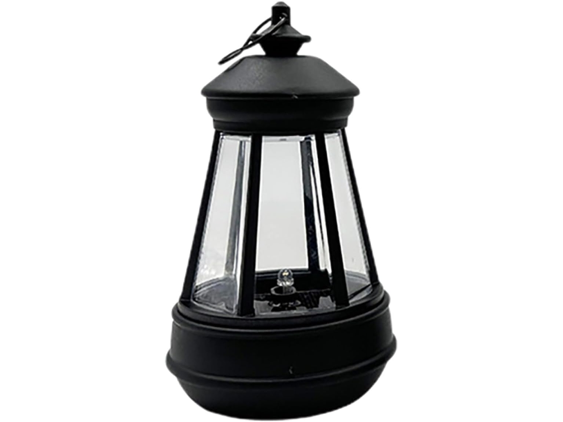 Luminária Noturna Solar De Plástico À Prova D'água Para Jardim.