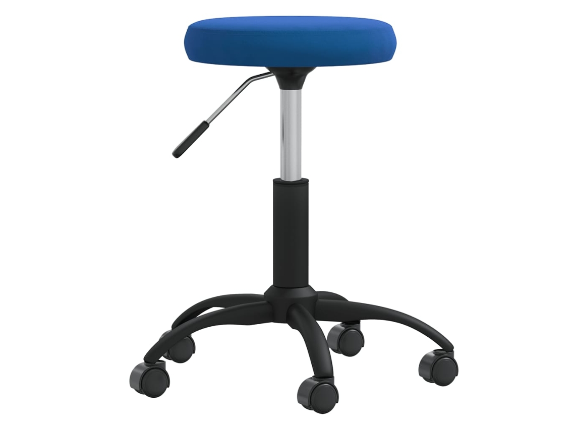 Massage Stool, Massage Stools Vidaxl Azul Veludo