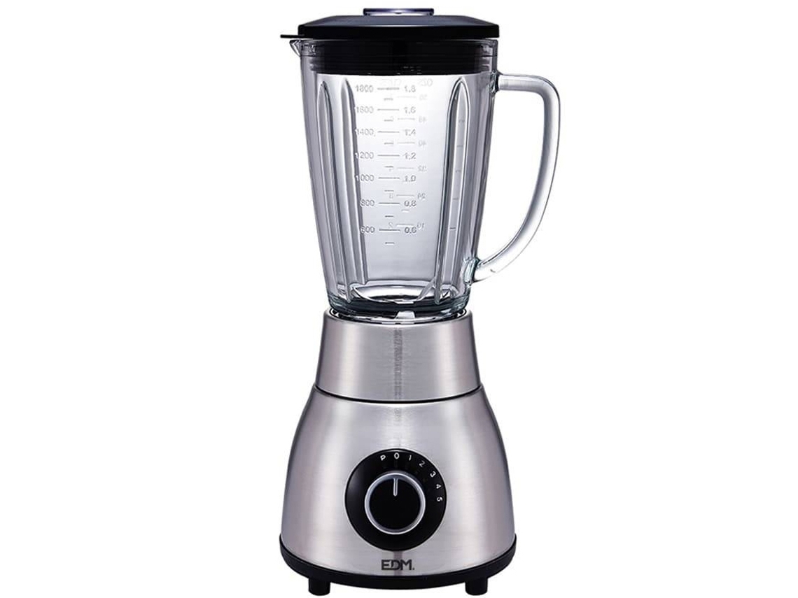 Liquidificador EDM 07579 (1200 W - 1.8 L - Prateado)