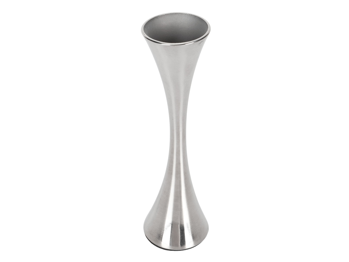 Baok - Mesa de centro redonda em aço inoxidável com design moderno e elegante, em aço inoxidável e vidro.
