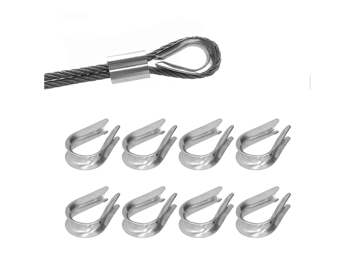 Anéis de aço inox M4, para ferramentas de rigging | S/MARCA