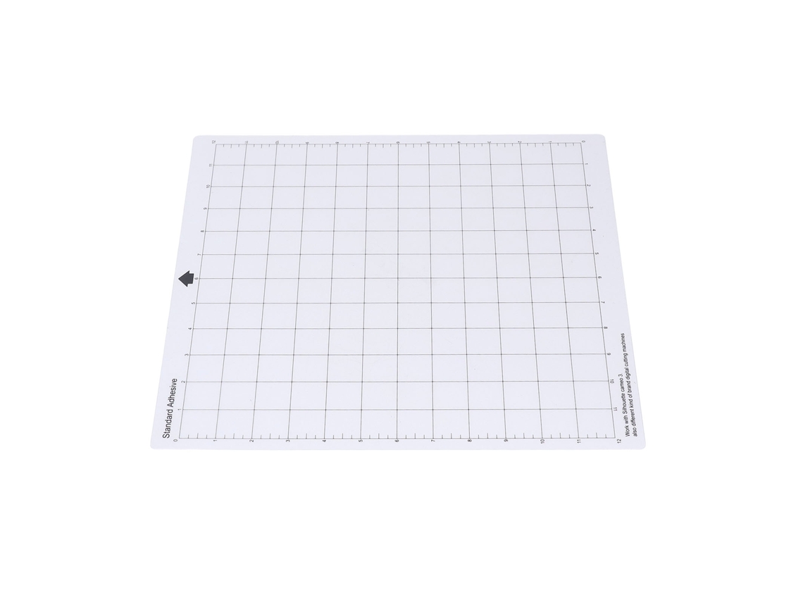 Kit com 5 peças de base de corte de 30x30cm com suporte antiderrapante para costura e artesanato.
