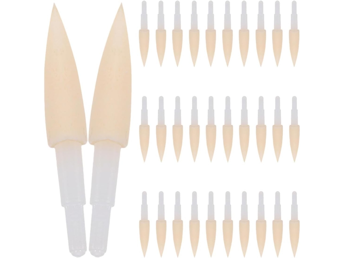 Conjunto Com 40 Pontas De Esponja Macia Para Caligrafia.