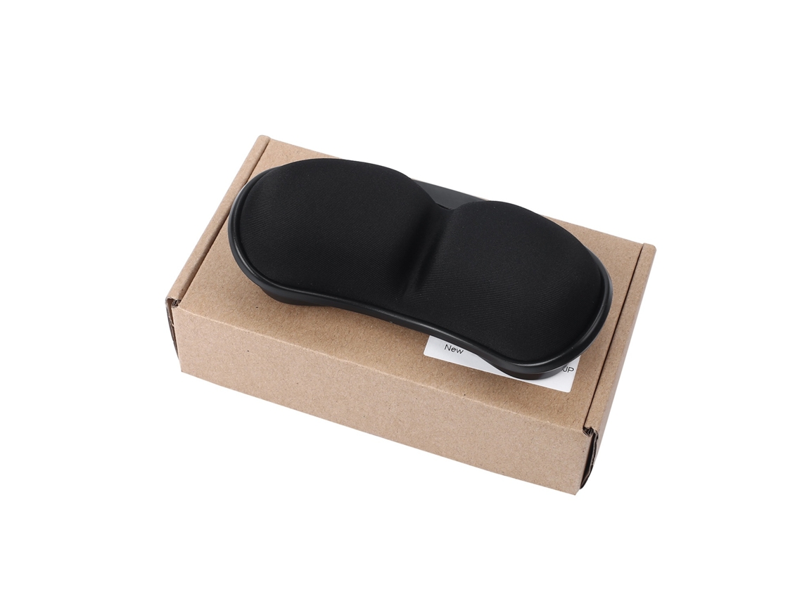 Lurelia Tapete De Rato Com Apoio De Pulso Para Teclado Design Arco Em Espuma Viscoelástica Preto Com Base Antiderrapante