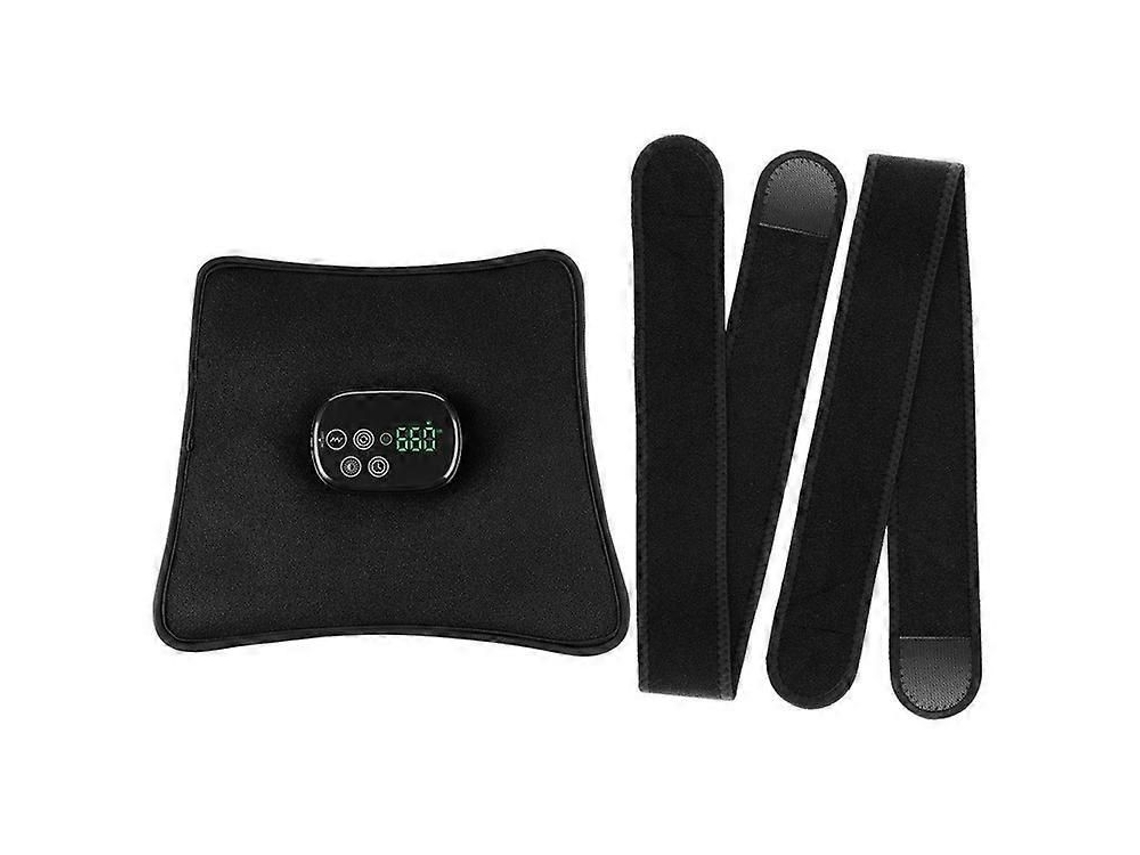 Cinta De Terapia Com Luz Vermelha, Aquecimento E Massagem Na Cintura, Feita De Neoprene Com Luz Infravermelha Para Alívio Da Dor (certificação Ce)