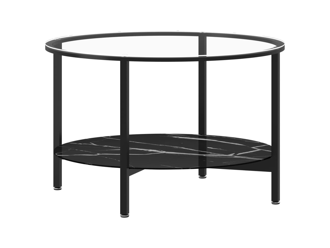 Tea Table, Tea Tables Vidaxl Preto Vidro (n/a)
