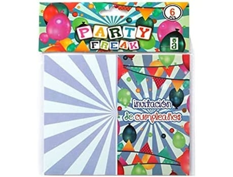 Cartão de Felicitação 6 Unidades Convites