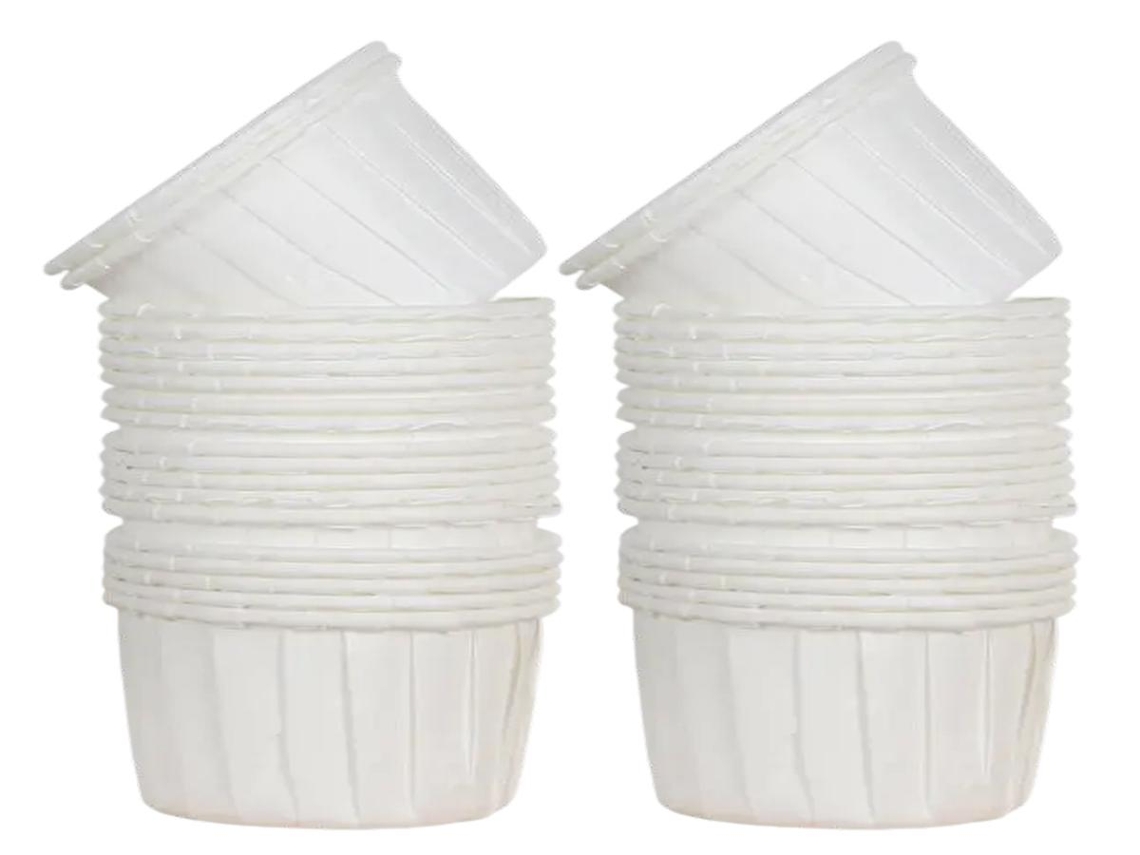 Lurelia Formas Para Muffins, Descartável, Para Muffins E Cupcakes
