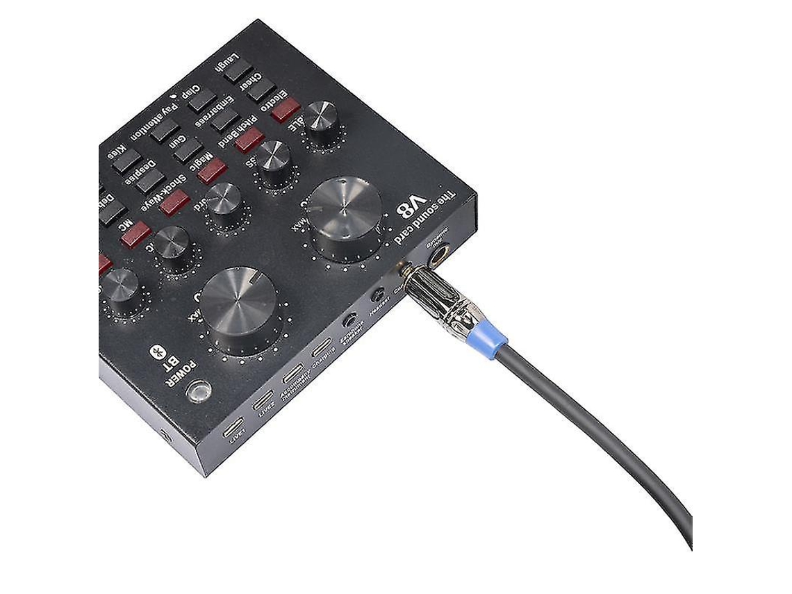 Cabo de áudio XLR fêmea de 3 pinos para macho de 3,5 mm para microfone, alto-falante, mixers de áudio e amplificadores Slowmoose