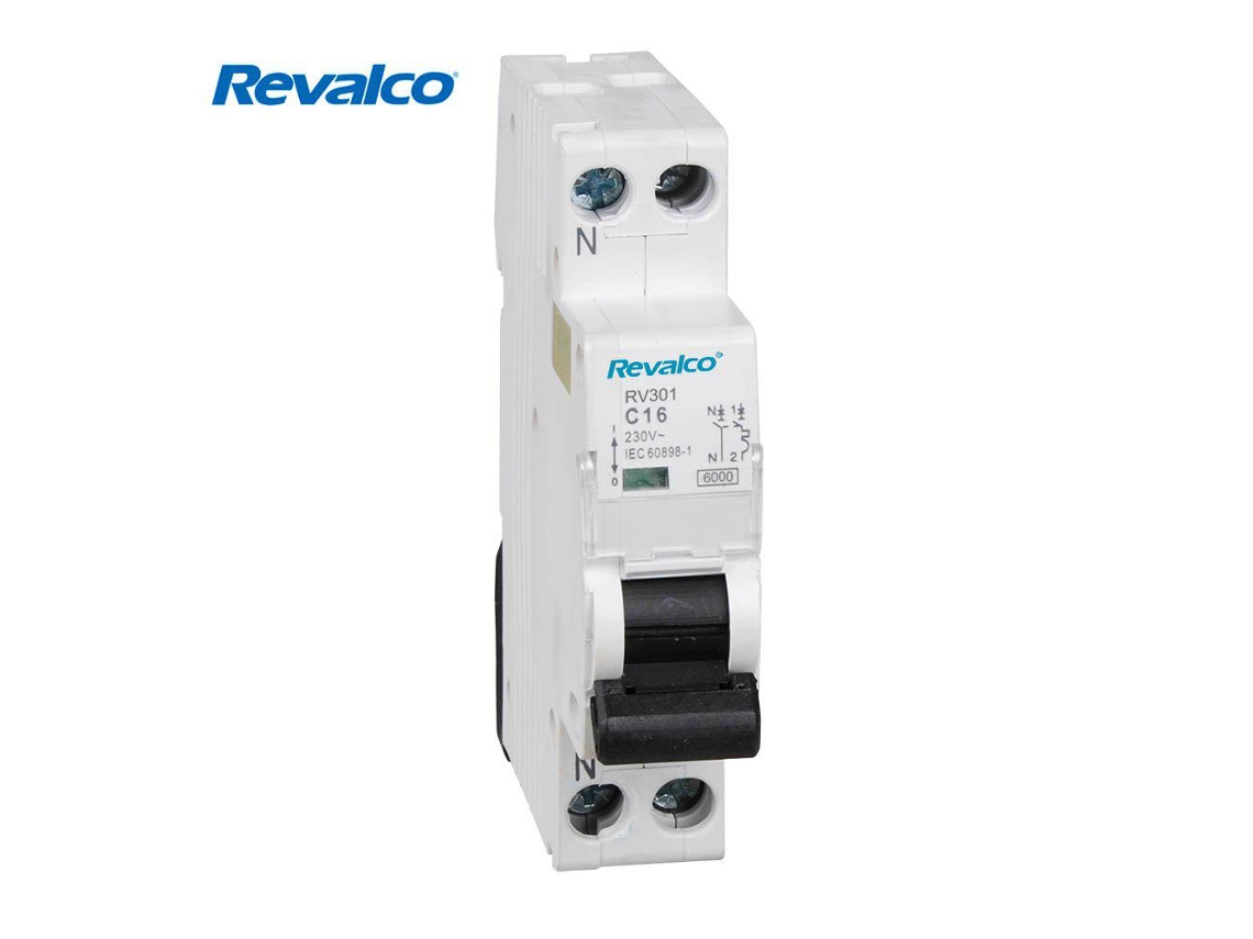 REVALCO Pólo Magnetotérmico Positivo e Neutro 25A