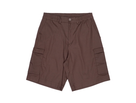 Bermuda De Homem Woc Cargo Algodão Castanho (l)