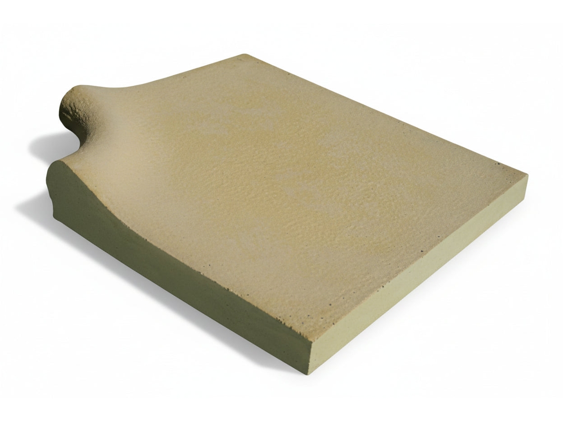 Borda De Piscina Em Betão Vetonek 4 Unidades / Esquina Interior 40x33 Cm / Beige