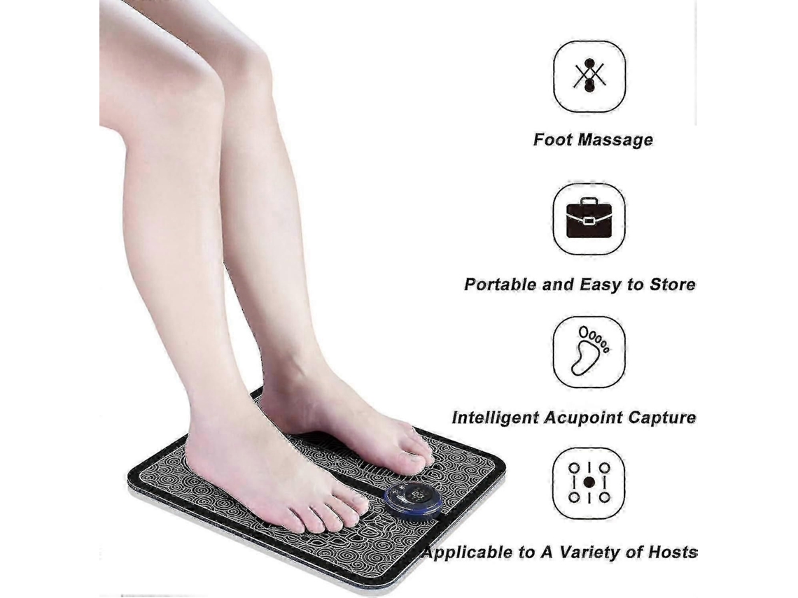 Massageador De Pés Para Suporte Neuropatia Com Intensidade Variável