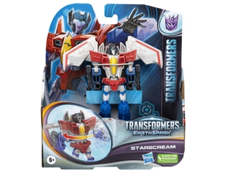 TRANSFORMERS Earthspark Warrior Starscream - TRANSFORMERS