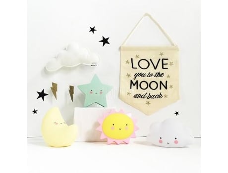 Mini Luz Nuvem White