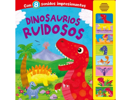 Livro Dinosaurios Ruidosos - Libro Sonoro de VVAA (Espanhol)