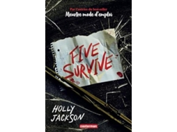 Livro Five Survive de Holly Jackson (Francês)