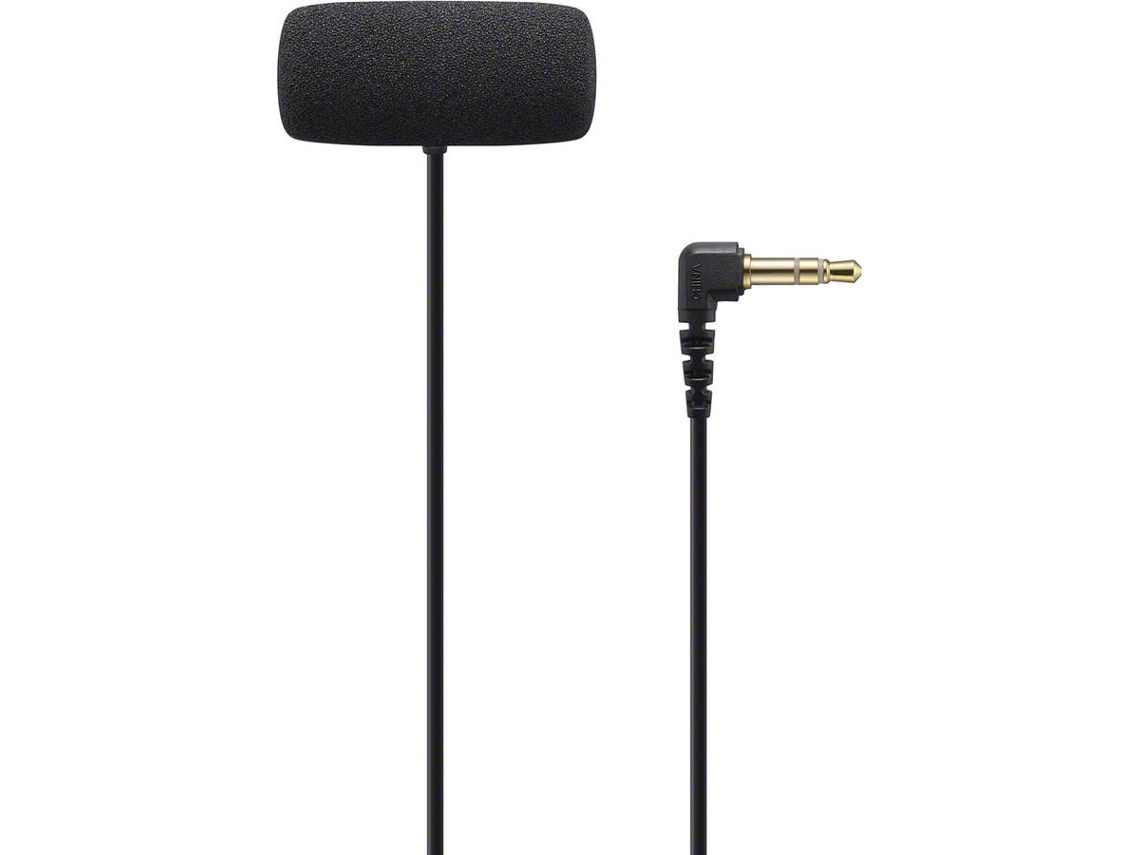 Microfone SONY ECMLV1 Preto
