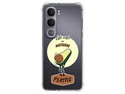 Capa Tumundosmartphone De Silicone À Prova De Choque Para Vivo Y31 5g / Y21d Com Design De Bumbum Natural