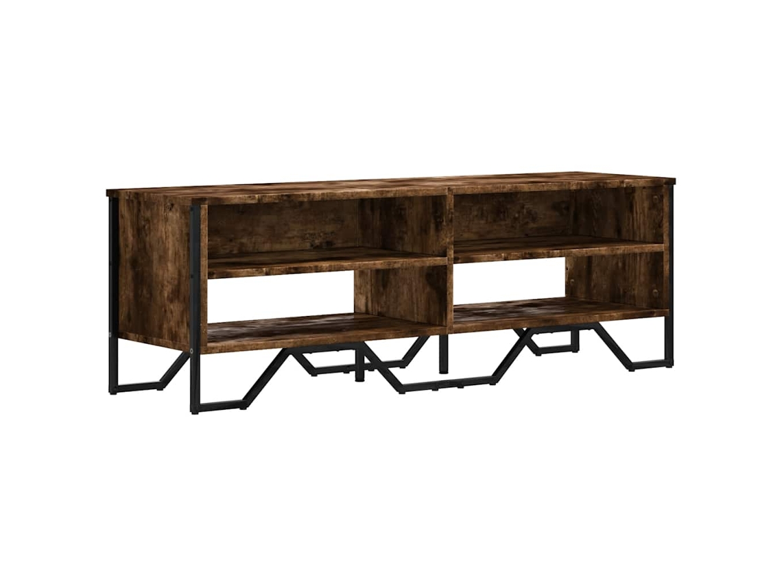 Tv Cabinet, Tv Cabinets Vidaxl Marrom Madeira Processada (n/a)