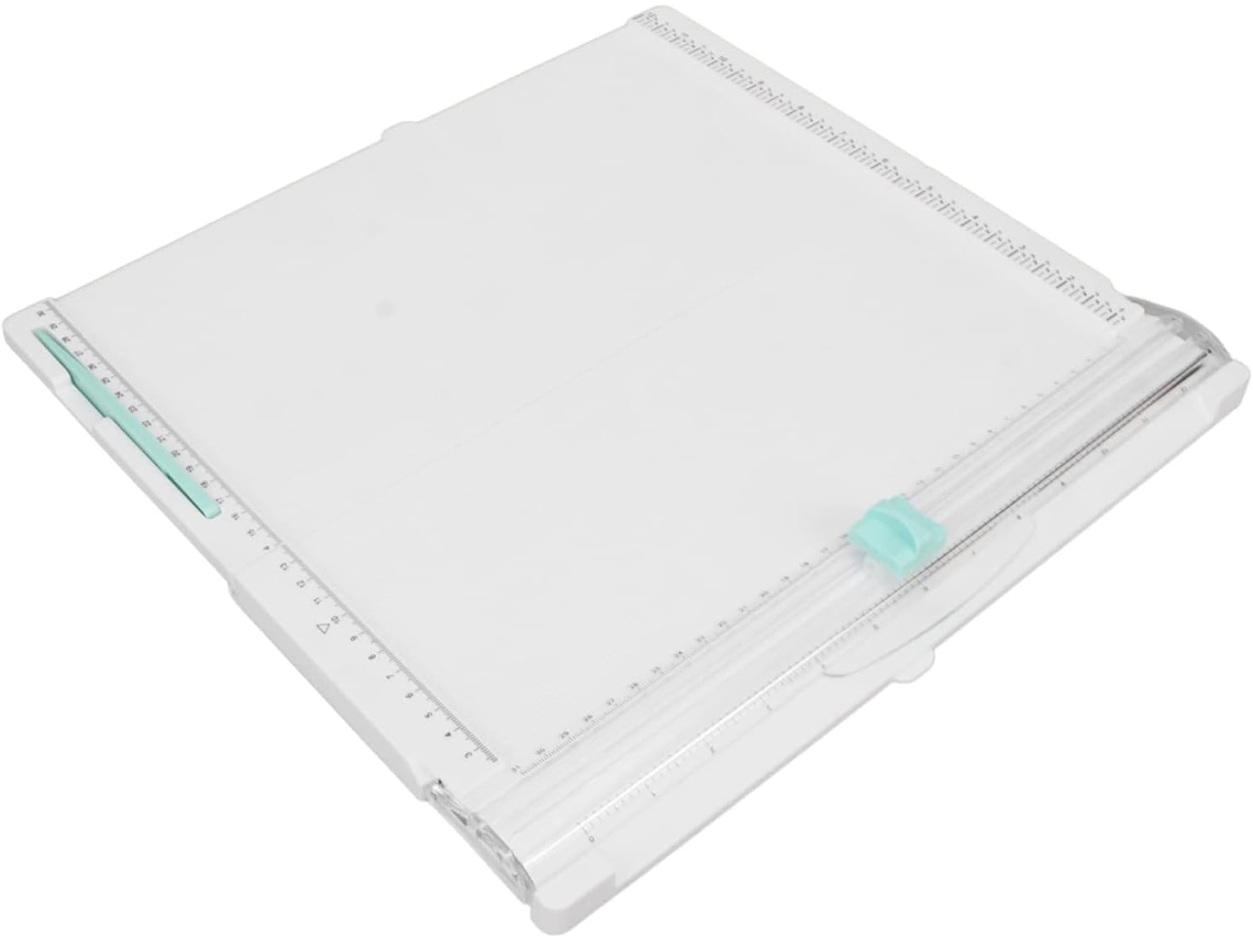 Cortador De Papel Portátil Com Lâmina Oculta, Régua Medição Em