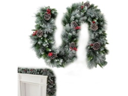 Guirlanda De Natal Decorativa De 2 Metros | Guirlanda