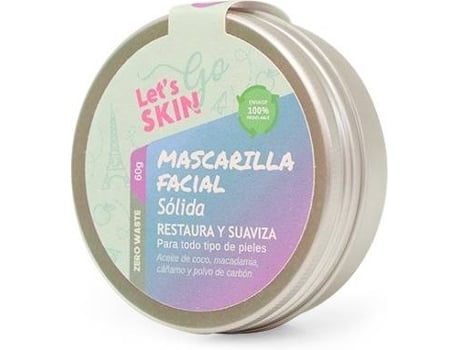 Máscara de Rosto LET´S GO SKIN Sólida Detox (50 gr)