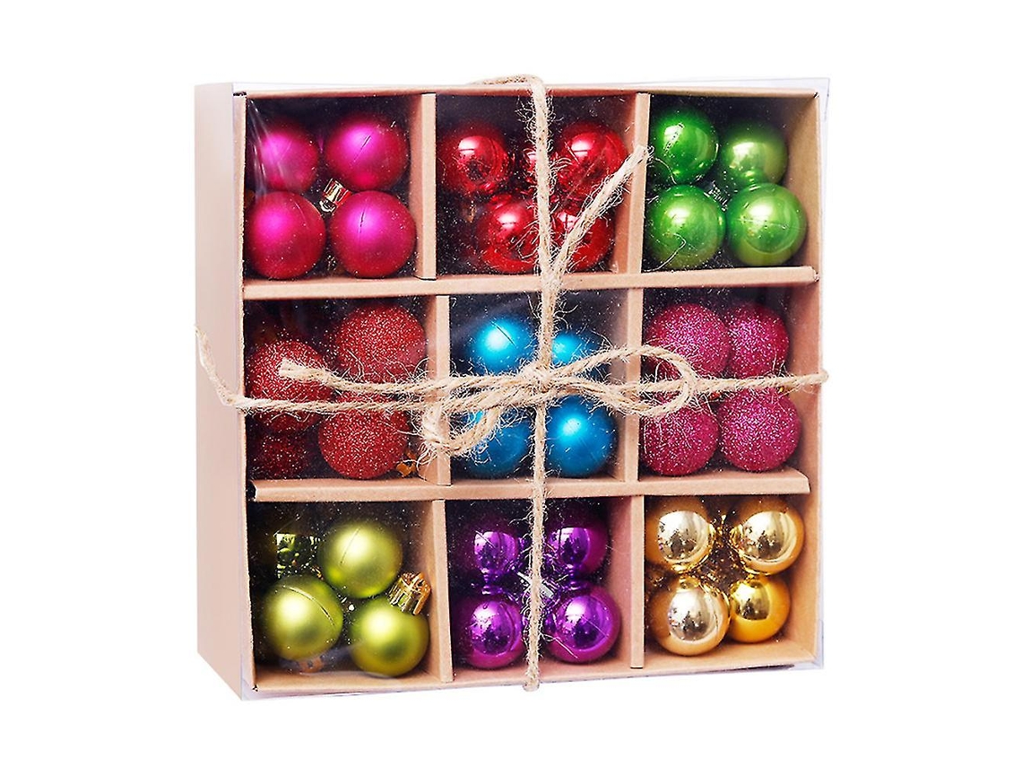 Bolas De Natal, 99 Peças, Enfeites Para Árvore De Natal, Coloridas Olysi Shop