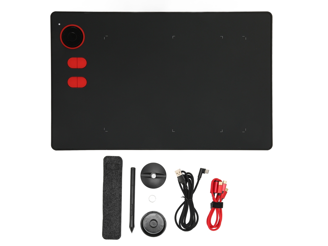 Tablet Gráfico (sensibilidade À Pressão De 8192, Caneta Sem Bateria)