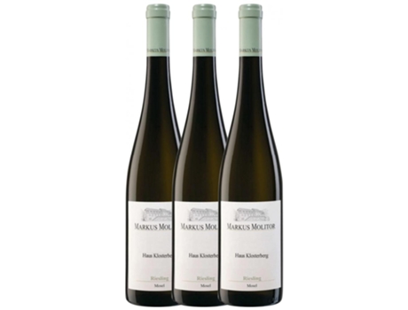 Vinho MARKUS MOLITOR HAUS Markus Molitor Haus Klosterberg Riesling Mosel (0.75 L - 3 unidades)