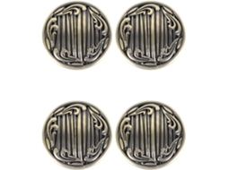 Puxador Requintado, Conjunto De 4 Peças Com Argolas Redondas Para Portas Cozinha, Estilo Retrô, Para Gavetas, Armários E
