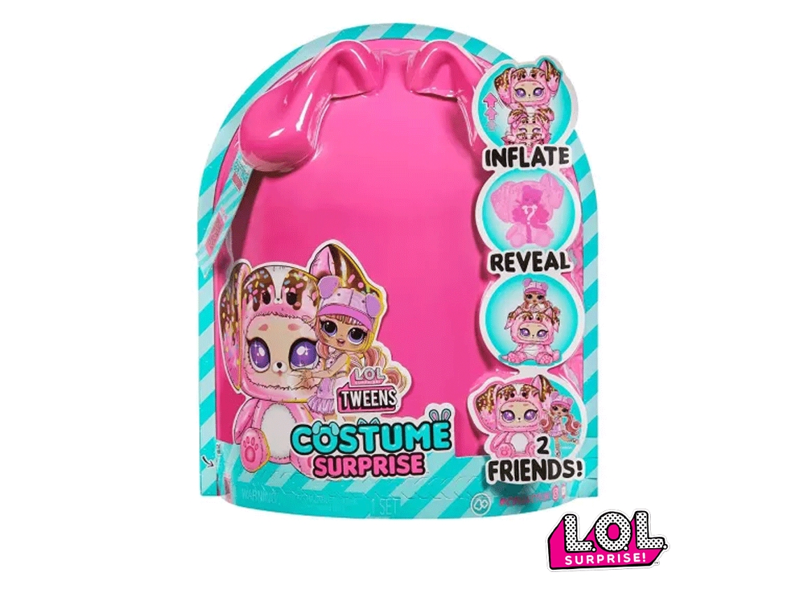 L.O.L Surprise Tween Costume - Boneca Ali Dance L.O.L. SURPRISE! (Idade Mínima Recomendada: 4 Anos)