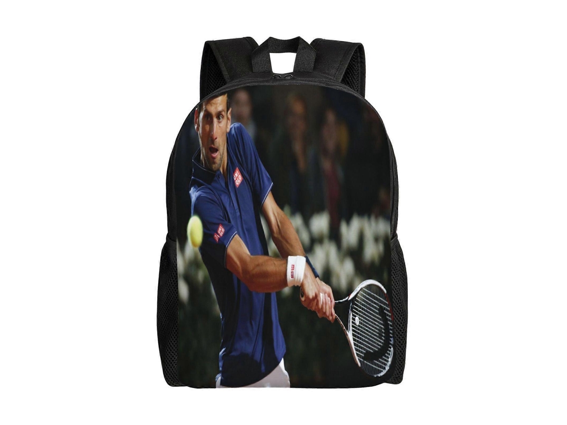 Mochila Novak Djokovic D164 Para Estudantes, Resistente E Leve, Impermeável E Com Alça De Ombro Respirável V164