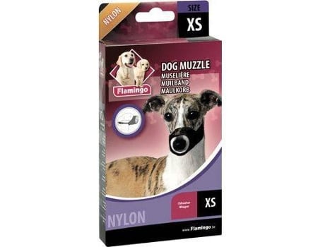 Açaime para Cães  35415 (Preto - 15 x 51 cm - Tamanho: XS)