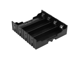 Laxiscreed Caixa De Baterias Para 4 X 18650 Com Pinos Resistentes - Compatível Com Projetos De Diy