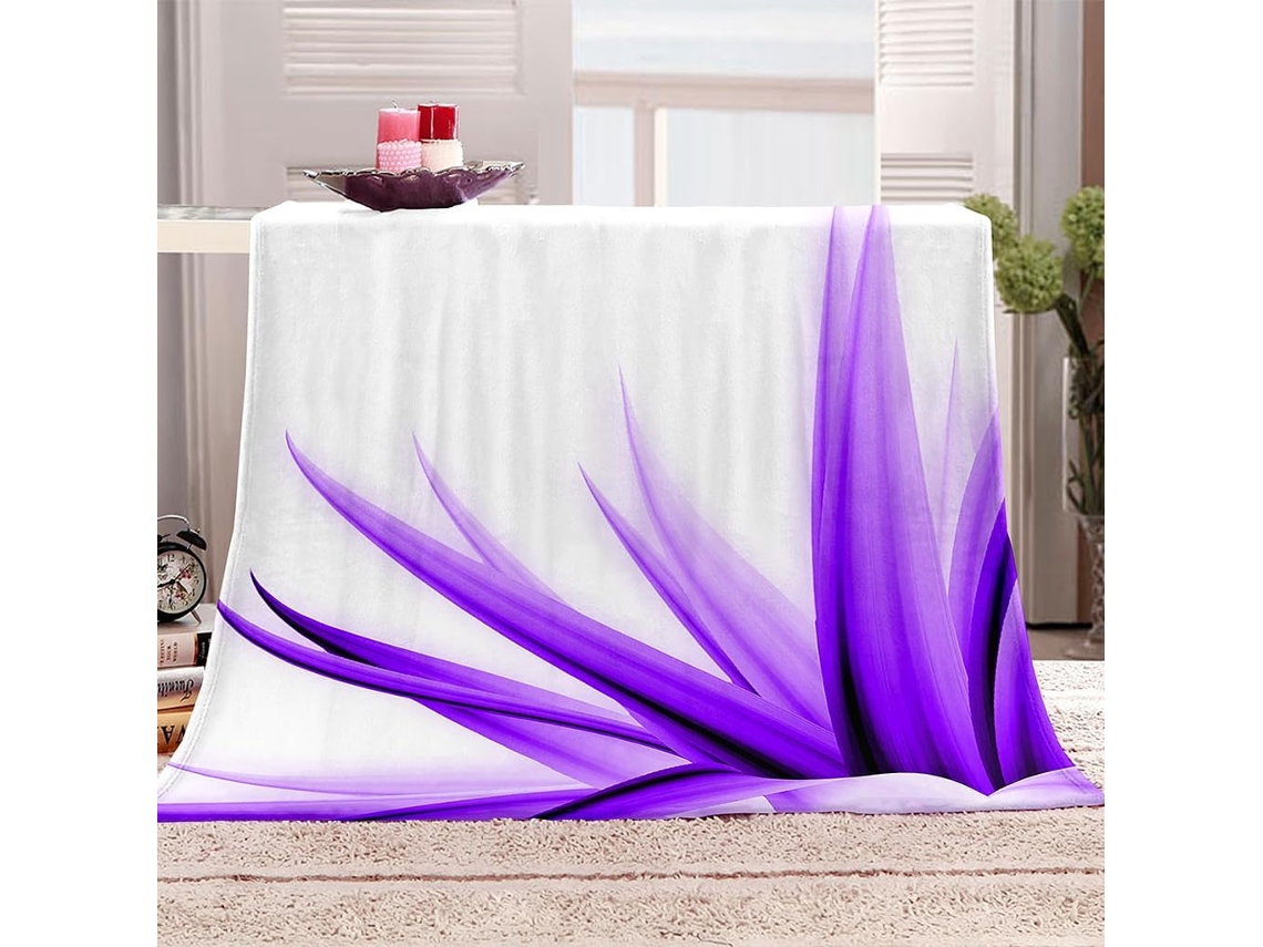 Manta com Estampa Criativa em Microfibra 180x220cm