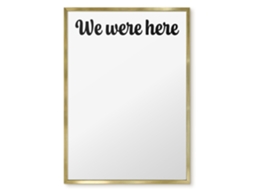 Magnetic Board We Were Here For The Living Room Espelharte (50x70 Cm)
