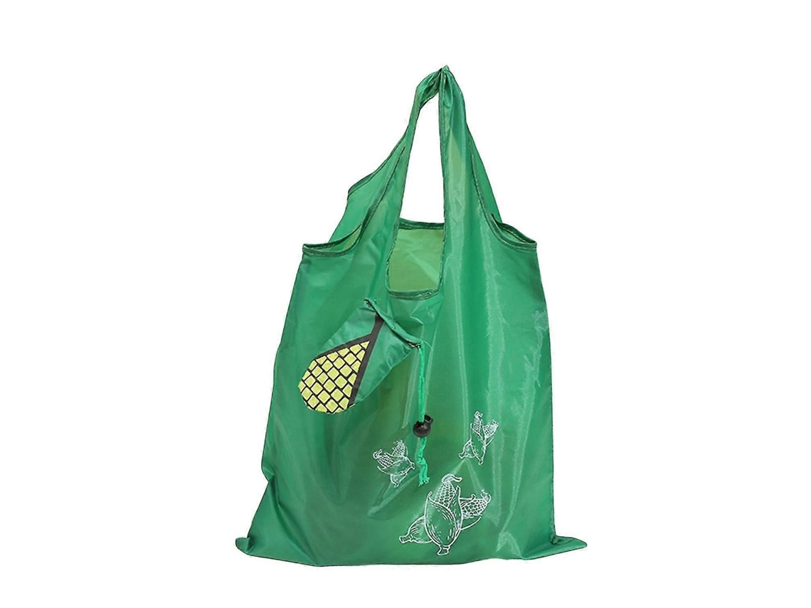 Saco de Compras Punho Robusto Boa Aderência Cartoon Design Saco de Supermercado Dobrável Animal Padrão Storag Fruta Storag GOKOCO