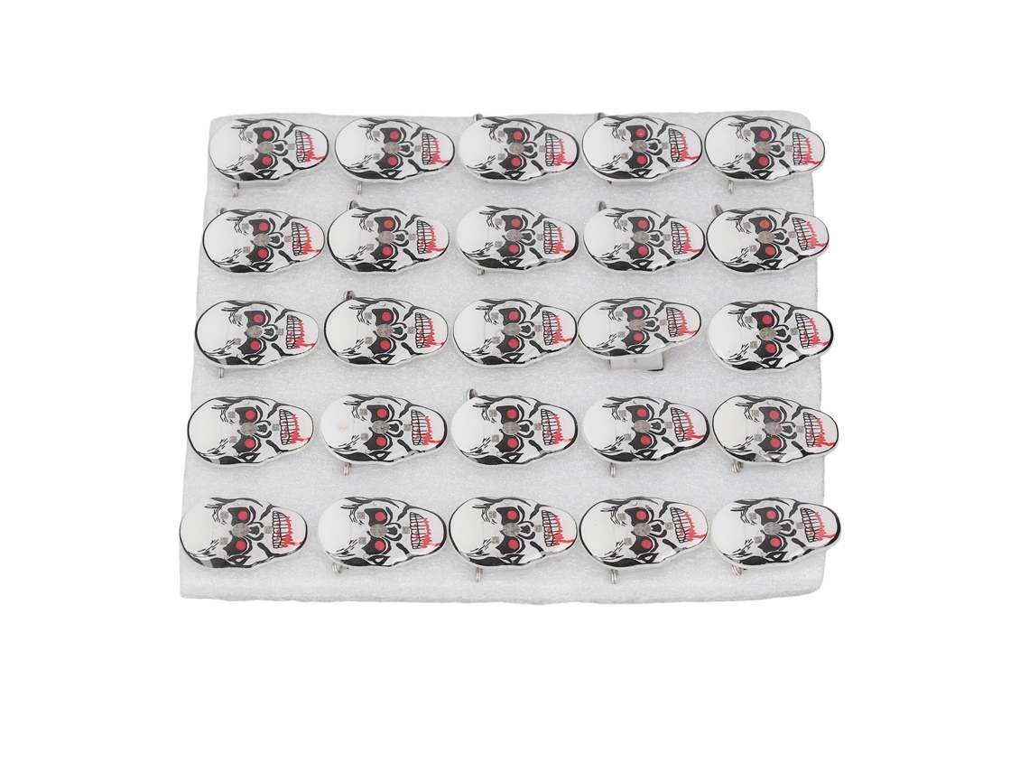 Broches De Halloween Com Pisca Led E Plástico Resistente