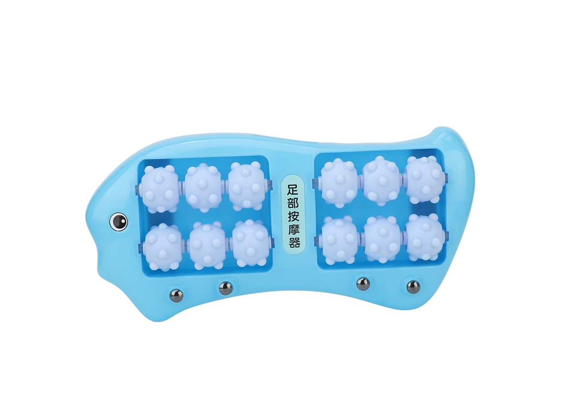 Rolo De Massagem Para Pés Azul, Ferramenta De Acupressão Para Relaxamento Profundo E Alívio Da Dor Da Fascite Plantar