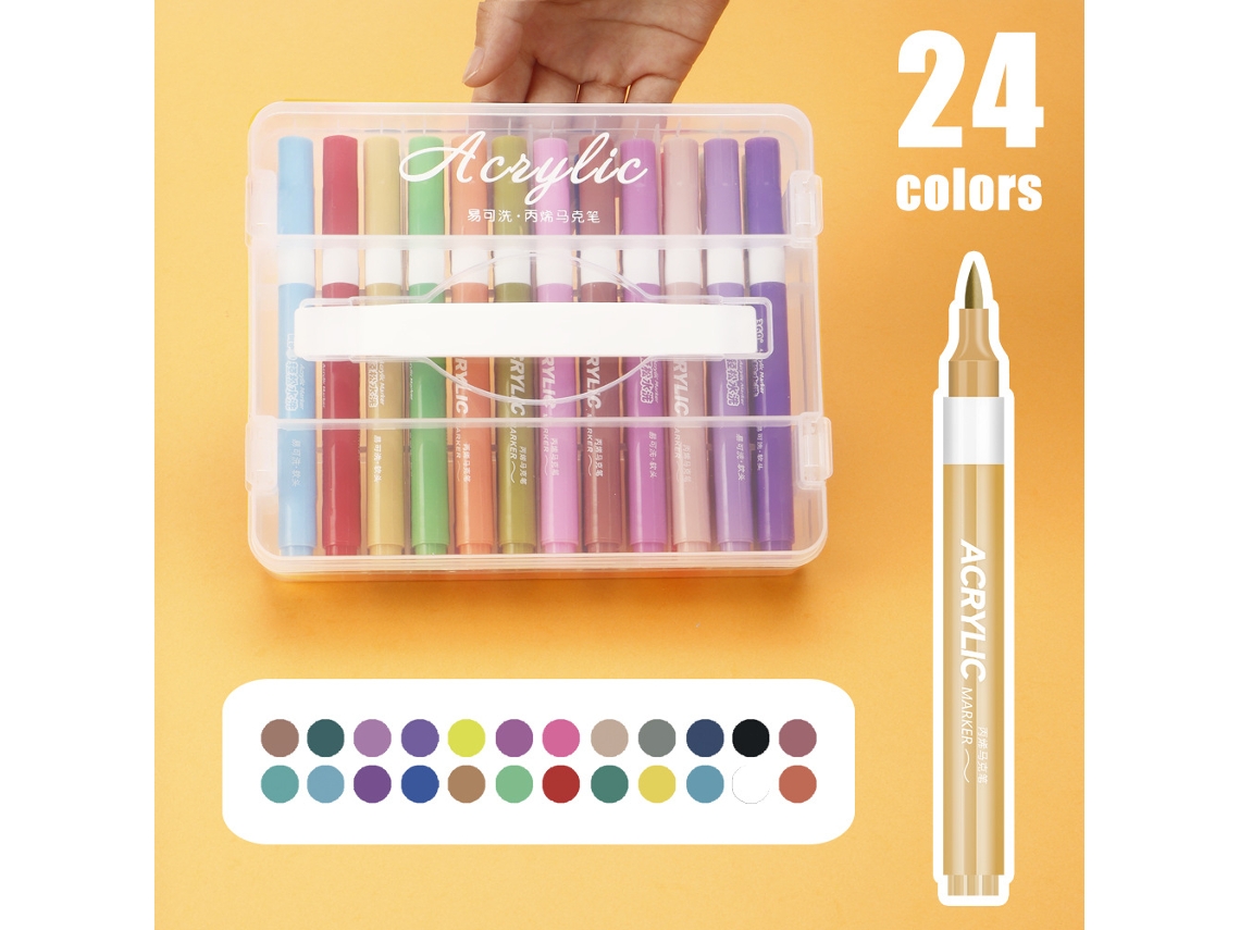 Conjunto Empilhável De 24 Cores