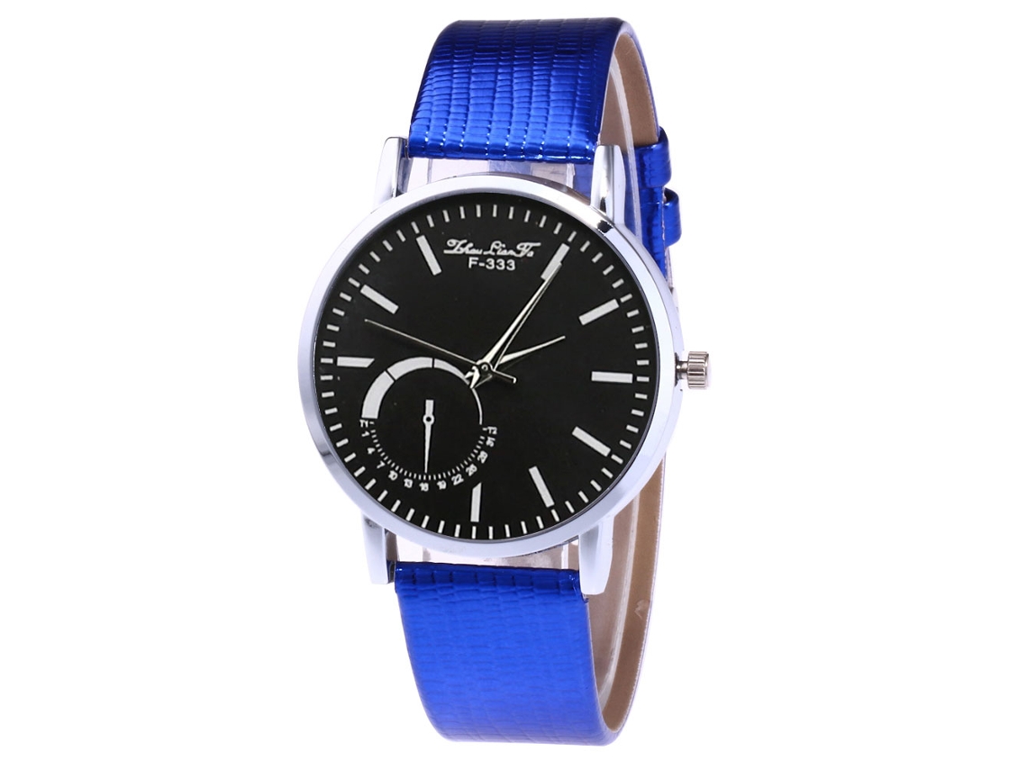 Relógio de pulso unissex Zhoulianfa F333-yx Fashion Azul Quartz