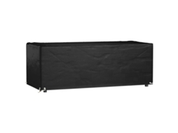 Vidaxl Capa P/ Mobiliário De Jardim 8 Ilhós 192x82x65 Cm Retangular