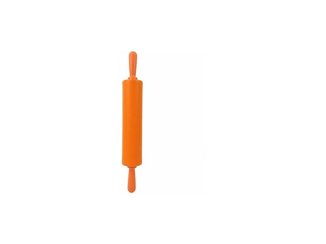 Rolo De Silicone Antiaderente Para Massa De Pão, Cor Laranja, Fondant E Pizza (laranja), Para Uso Doméstico, Confeitaria E Organização Da Cozinha