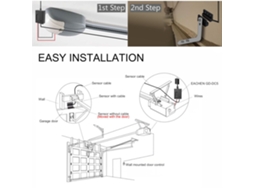 Controlador De Porta De Garagem Inteligente Wifi Laxiscreed Com Comutação Programada Compatível Com Ewelink