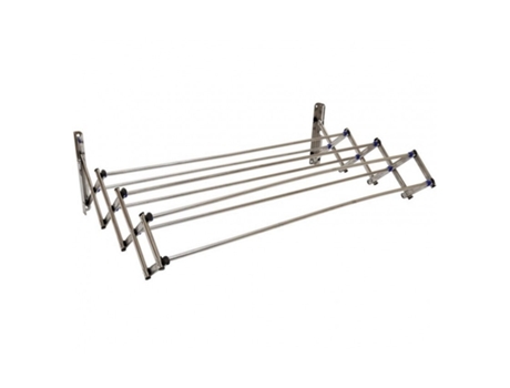 Varal De Parede Extensível Para Roupas Banheiros Interior Exterior 7M Metros Aço Inoxidável SWEETHOME