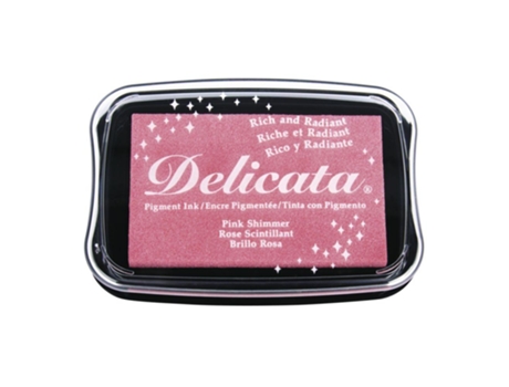 Stamp Pad Delicata - Glitter Pink
